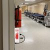 Easy Comply Vertical Extension at Hospital with Extinguisher sm